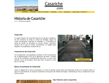 Tablet Screenshot of casariche.com